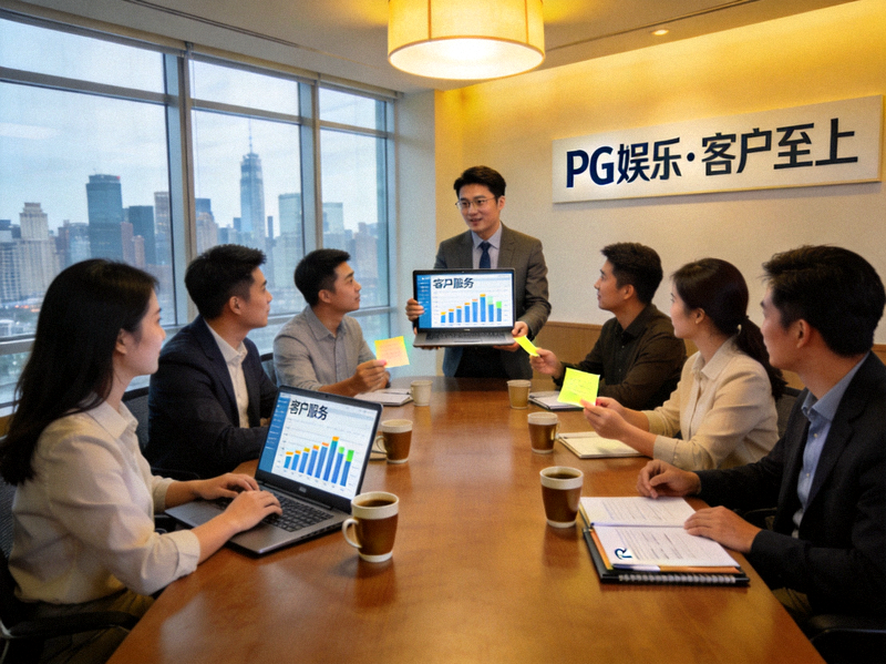 PG娱乐品牌团队会议场景 - 团队成员围绕客户服务优化进行讨论